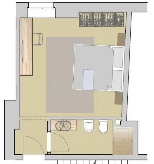 Chambre Standard, Brusco Rooms