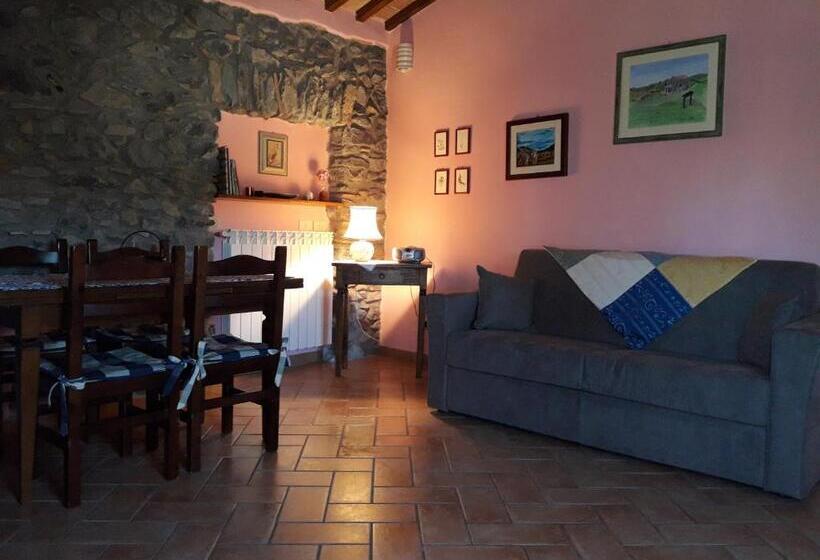 آپارتمان 1 خوابه با تراس, Agriturismo Cantinaccia Di Sopra