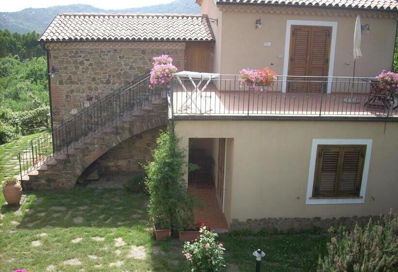 غرفة قياسية مطلة على الجبل, Agriturismo I Moresani