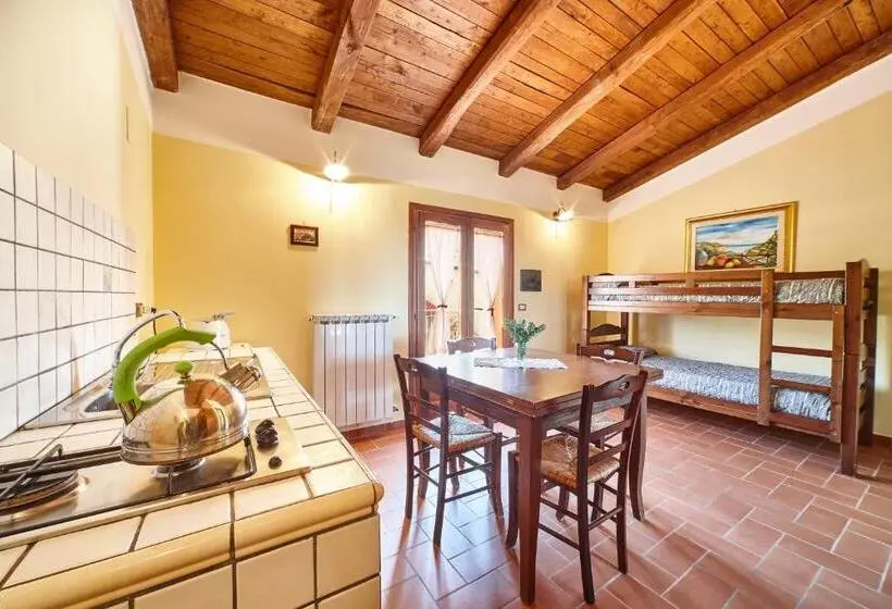 テラス付き1ベッドルームアパートメント, Agriturismo I Moresani
