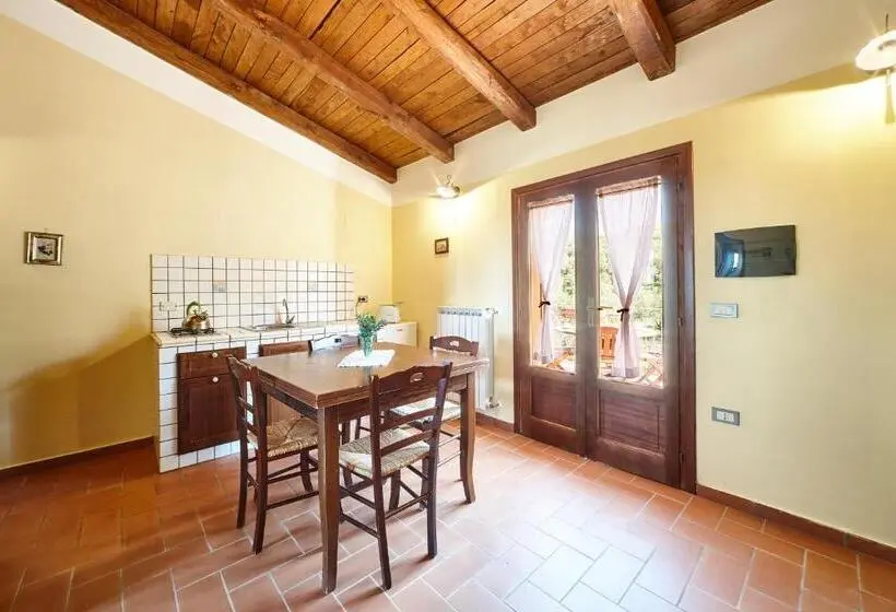 テラス付き1ベッドルームアパートメント, Agriturismo I Moresani