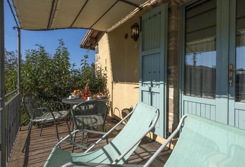 Апартаменты 1 Спальня с Террасой, Agriresidence L Antica Fattoria   Sul Lago