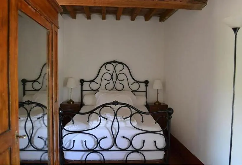 Huoneisto 1 Makuuhuone Puutarhanäkymä, Bioagriturismo Il Cerreto