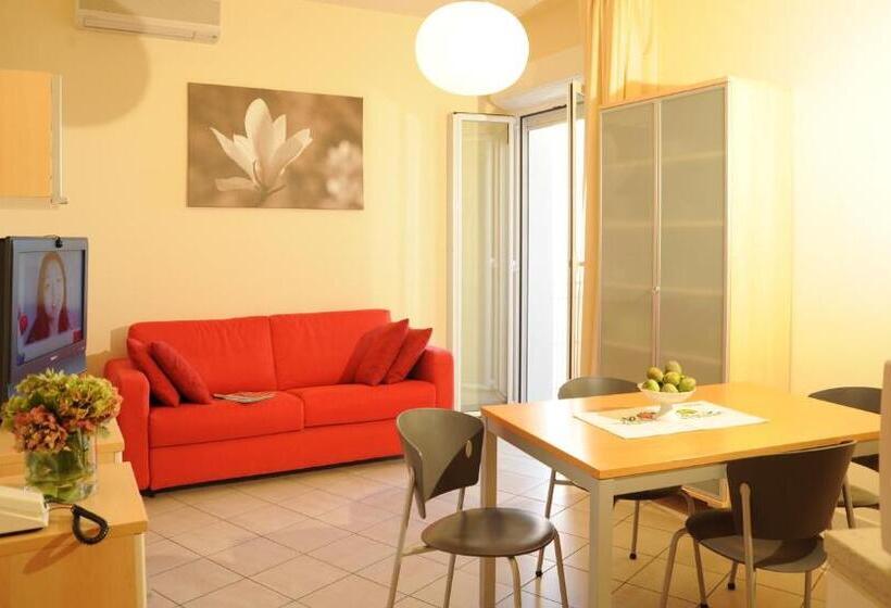 침실 1개 바다 전망 아파트, Residence San Paolo