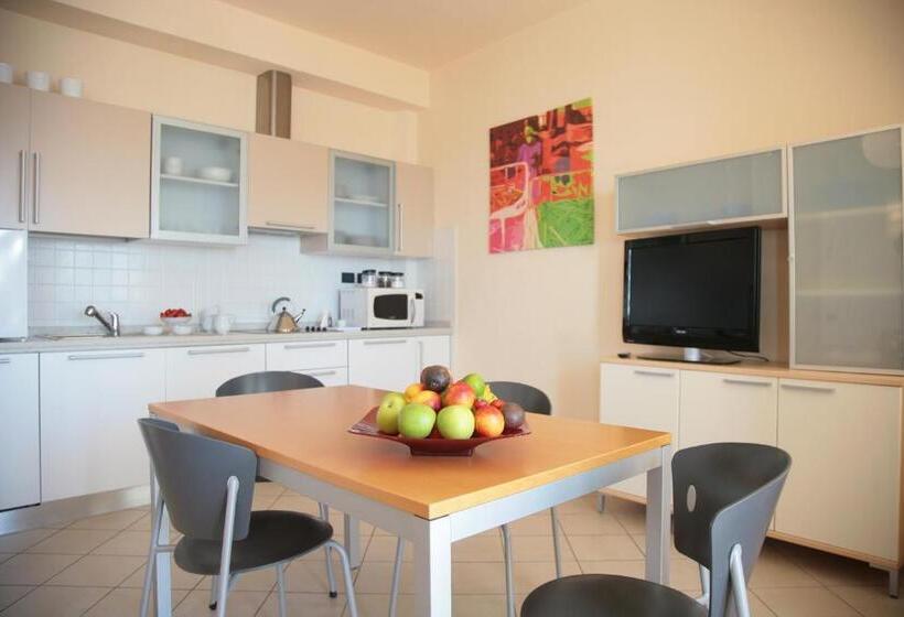 침실 2개 스위트, Residence San Paolo