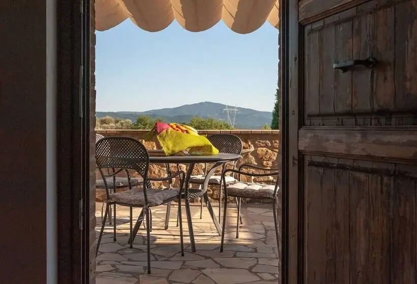 テラスつきの２ベッドルームアパートメント, Agriturismo Poggio Del Pero