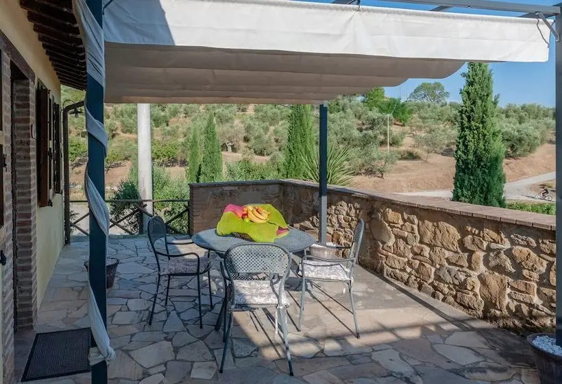 テラスつきの２ベッドルームアパートメント, Agriturismo Poggio Del Pero