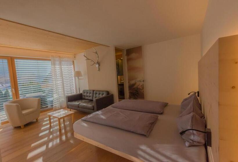 Номер Deluxe с Балконом, Residence Garni Haus Tschenett