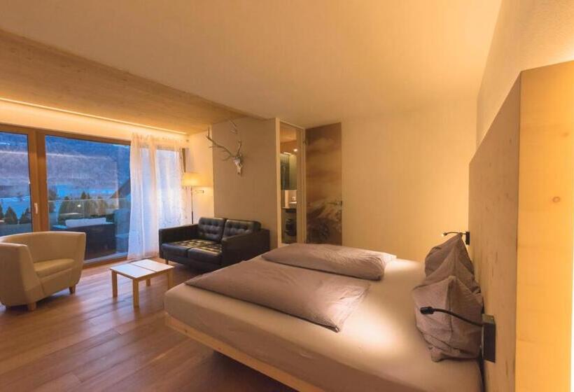 Номер Deluxe с Балконом, Residence Garni Haus Tschenett