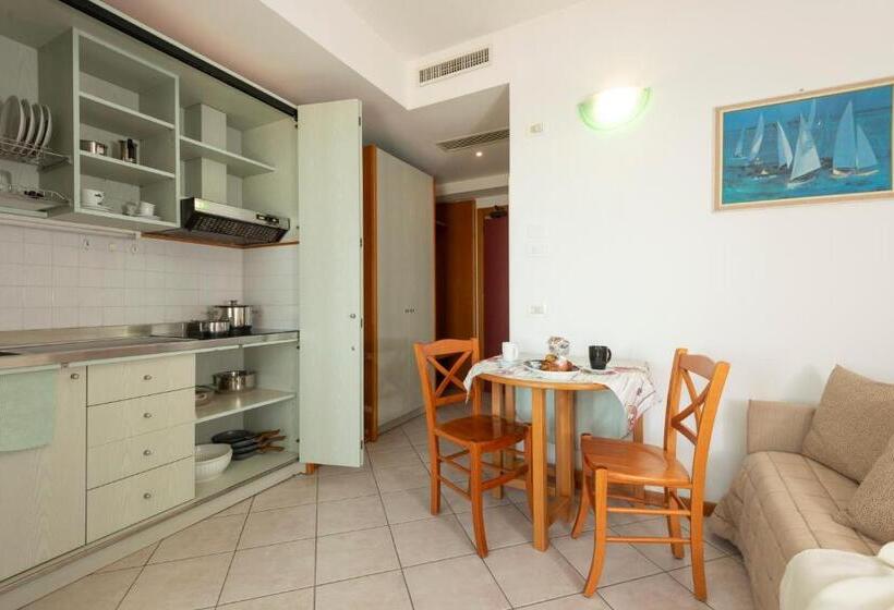 آپارتمان 1 خوابه با چشم‌انداز دریا, Residence Imperial