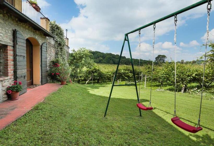 شقة غرفتين نوم مطلة على الحديقة, Agriturismo Gardenali