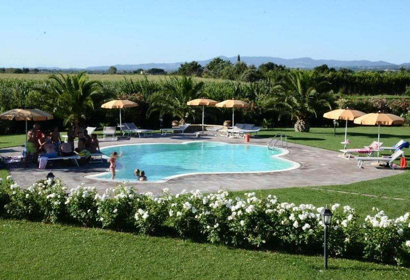 带1个卧室带花园景观的公寓, Agriturismo Il Lentisco