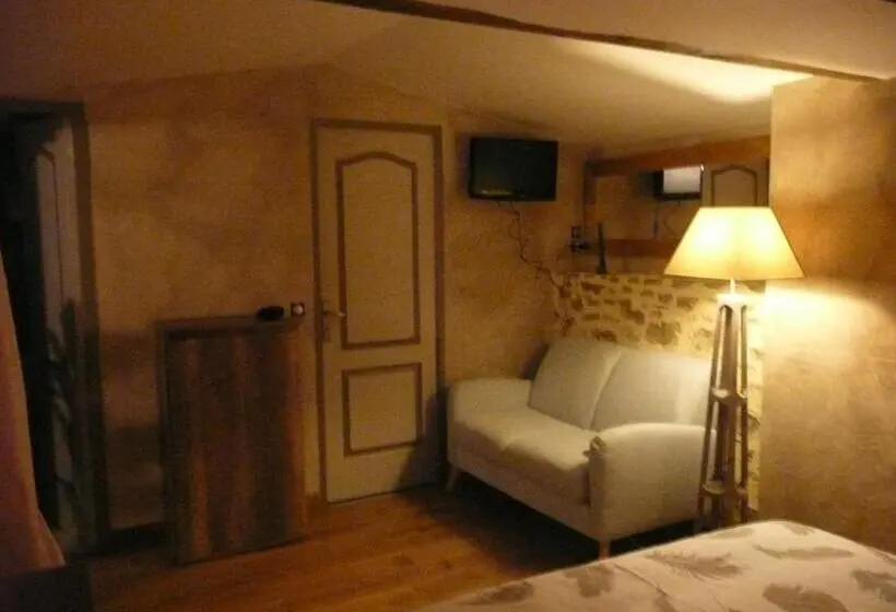Standard-huone Terassi, Chambres D Hôtes D Antardieu