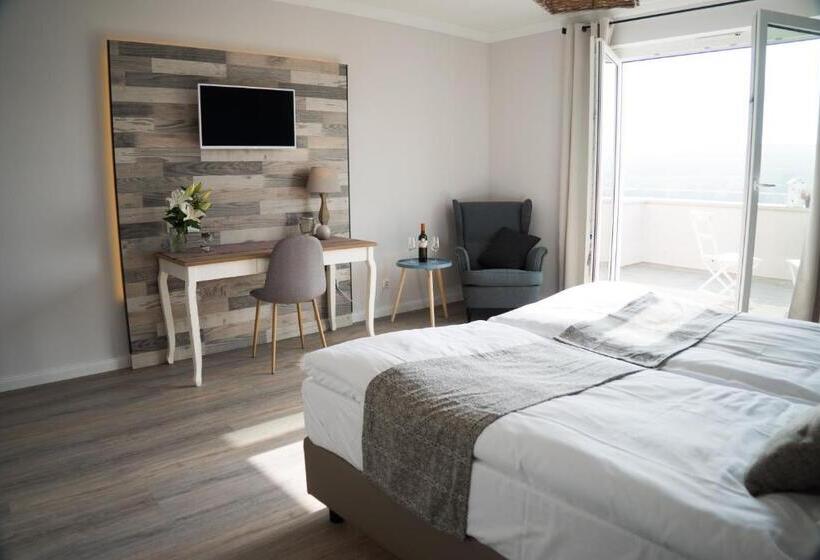 带阳台的豪华间, Winzerhotel Trautwein