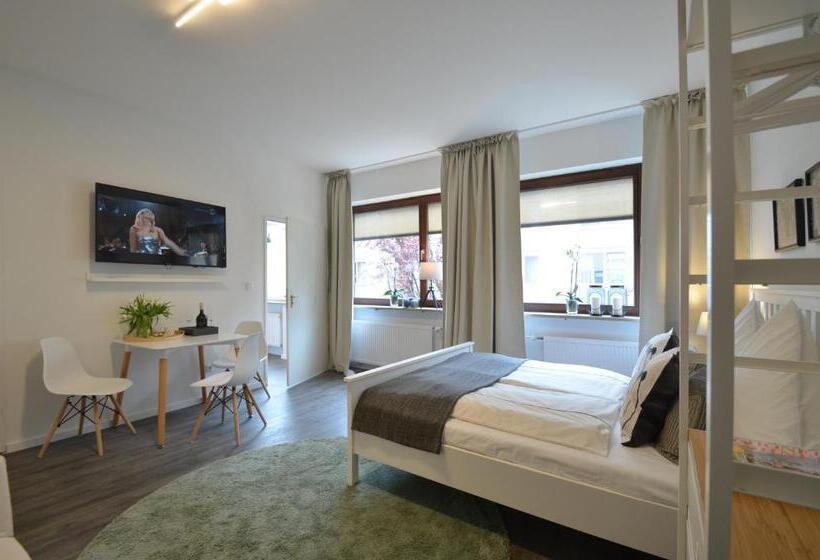 Deluxe-huoneisto 1 Makuuhuone, Munich Apart