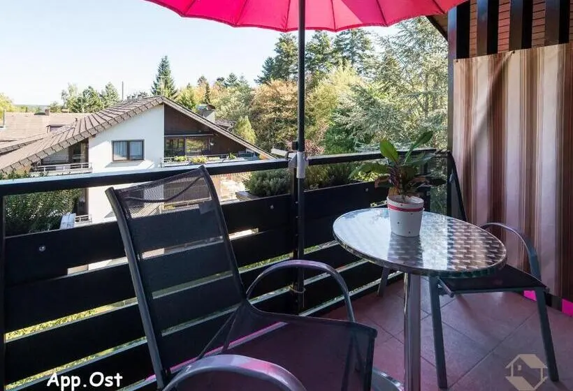 バルコニー付き１ベッドルームアパートメント, Landhaus Gruden Sommerberg