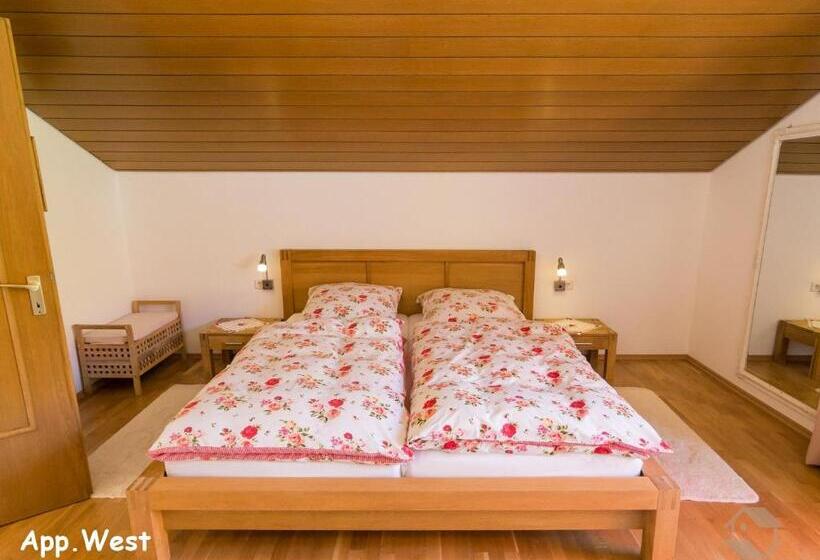 דירה בת חדר שינה 1 עם מרפסת, Landhaus Gruden Sommerberg