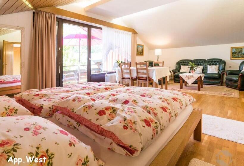 דירה בת חדר שינה 1 עם מרפסת, Landhaus Gruden Sommerberg