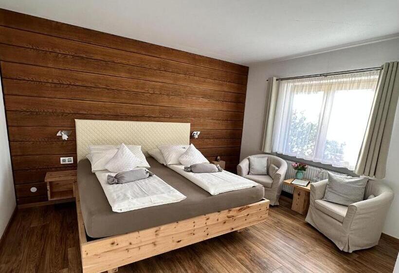 1 Sovrums Lägenhet med Utsikt, Gästehaus Wiesegg