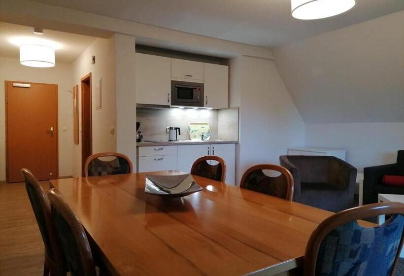 バルコニー付２ベッドルームアパートメント, Mare Balticum Urlaub Auf Rügen