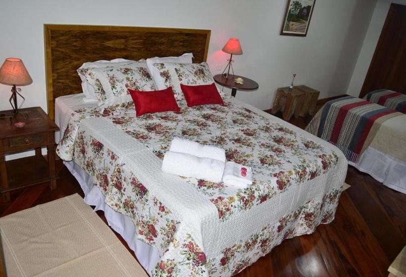 غرفة سوبيريور رباعية, Capricho Da Natureza Pousada