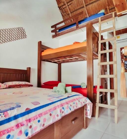 غرفة عائلية, Hostal Nibuni Palomino