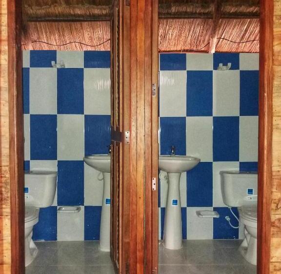 سرير فى غرفة مشتركه, Hostal Nibuni Palomino