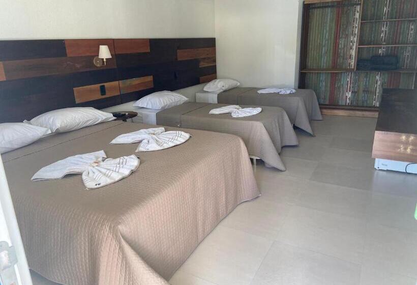 غرفة قياسية رباعية, Pousada Quatro Estações