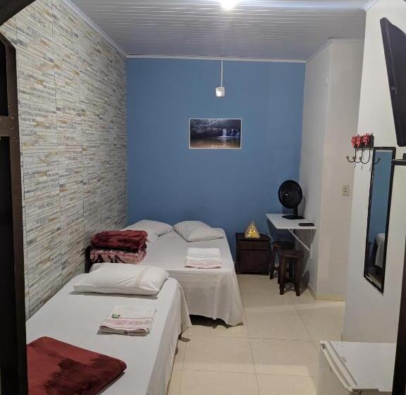 اتاق استاندارد چهارنفره با بالکن, Pousada Maciel