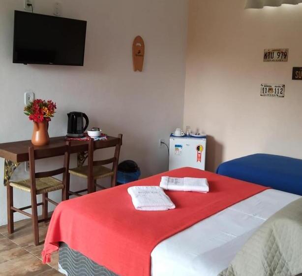 Standard Neljän Hengen Huone Parveke, Santa Monica Hospedaria