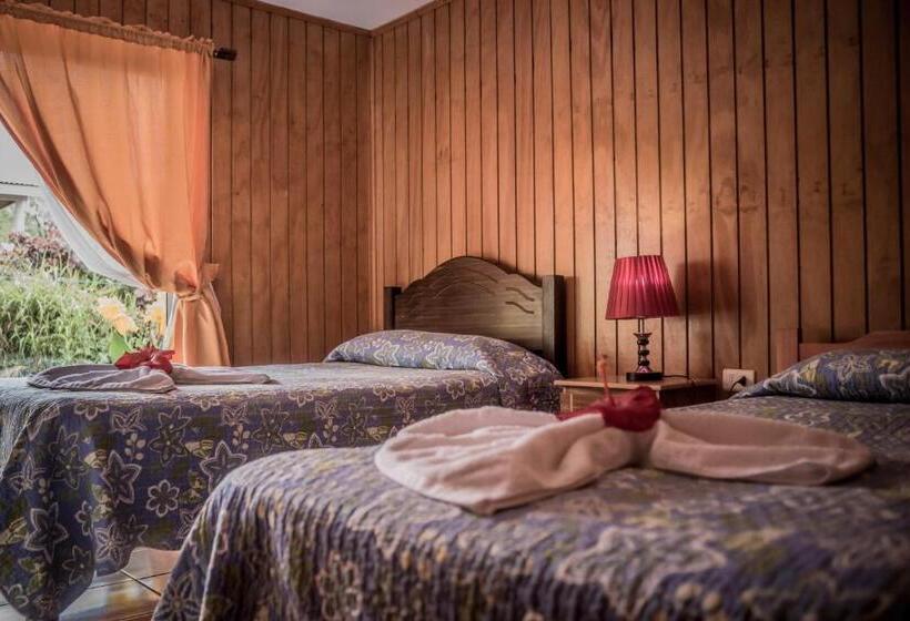 חדר בסיסי לשלושה, Hostal Y Cabañas Aorangi