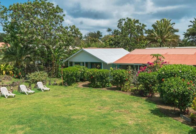 חדר לארבעה סטנדרטי עם נוף לגינה, Hostal Y Cabañas Aorangi