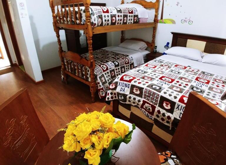 Номер Стандарт Трехместный, Hostal Arauco