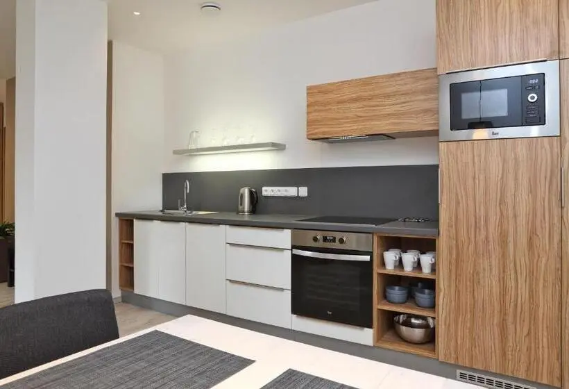 آپارتمان 1 خوابه, Apartmány Terasy Café