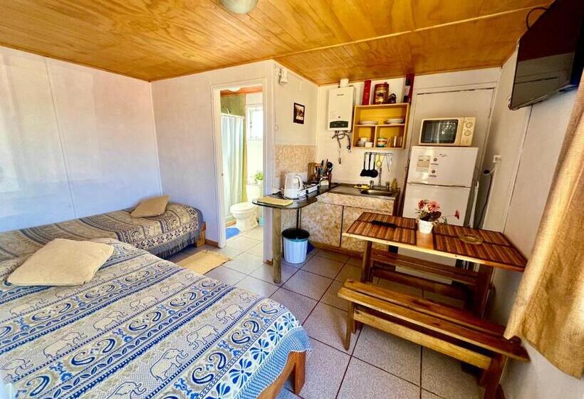 آپارتمان 1 خوابه با تراس, Cabañas Demaico