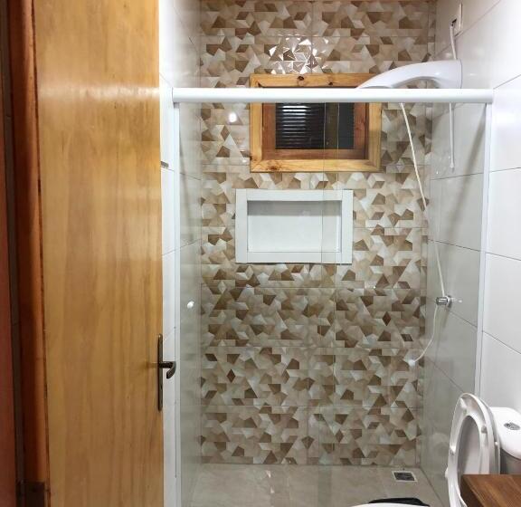 غرفة ديلوكس مزودة بشرفة, Pousada Santa Terezinha