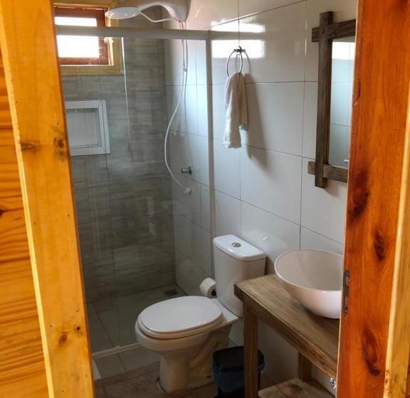 غرفة ديلوكس مزودة بشرفة, Pousada Santa Terezinha