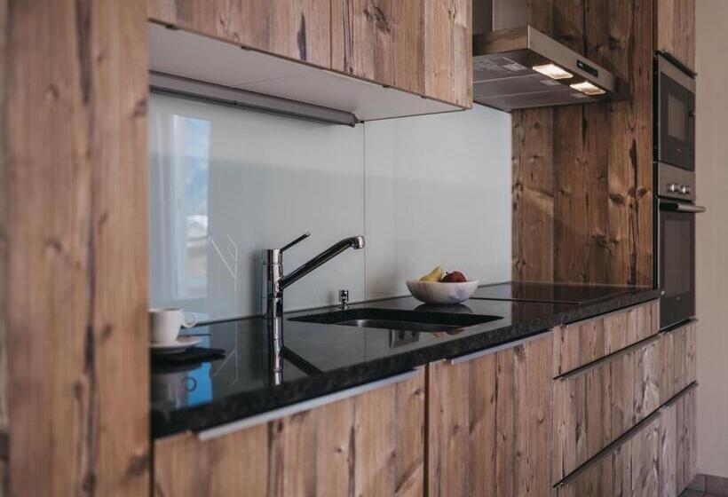 ２ベッドルームアパートメント, Vaya Terrazena Serfaus