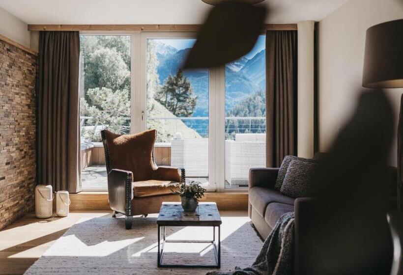 プレミアムアパートメント、1ベッドルーム 、ビュー, Vaya Terrazena Serfaus