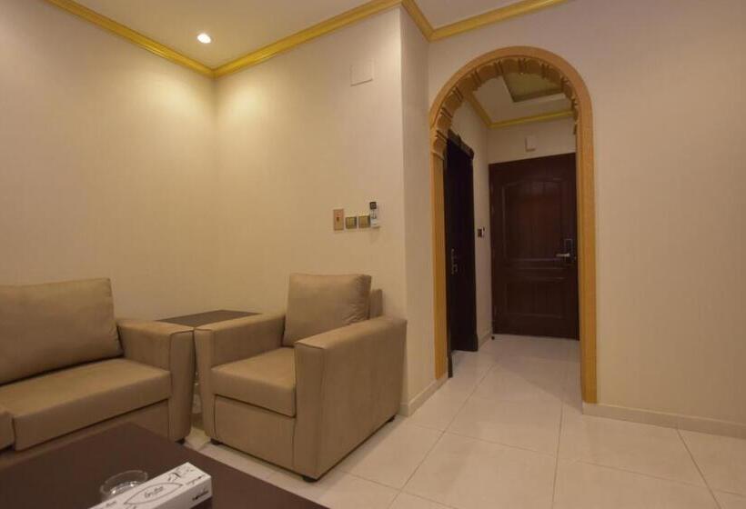 침실 1개 아파트, برج الفارس للشقق المخدومة