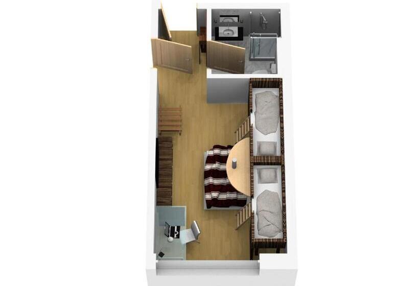 패밀리 룸, Aparthotel Backstage