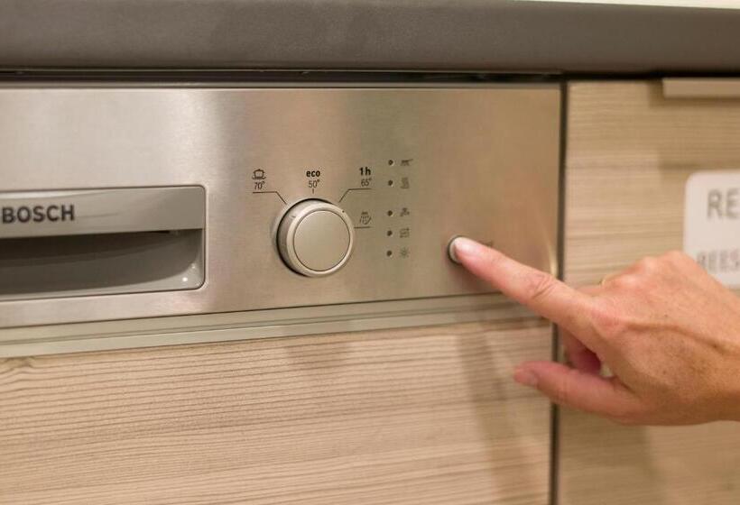 غرفة عائلية, Aparthotel Backstage