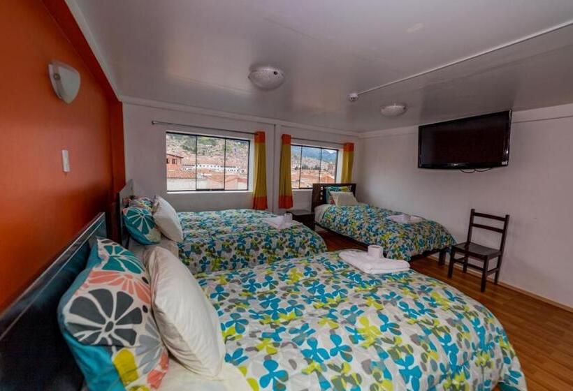 스탠다드 트리플 룸, Hospedaje Qori Punku