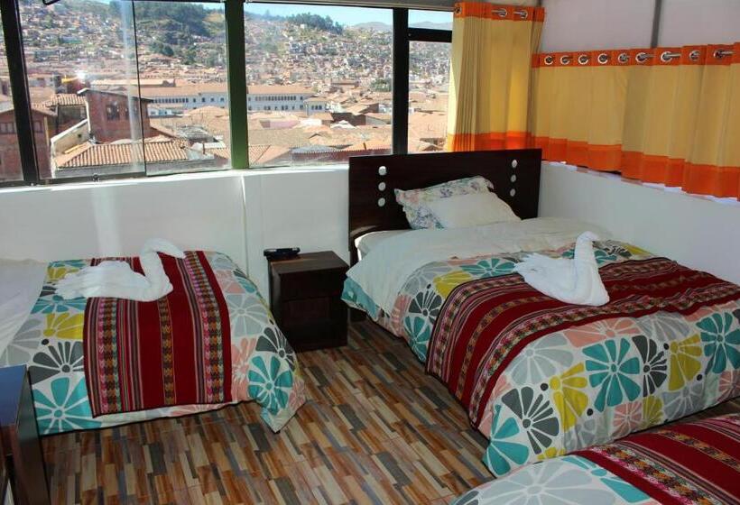 4인용 스탠다드 룸, Hospedaje Qori Punku