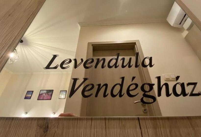 스탠다드 룸 공동 욕실, Levendula Vendégház
