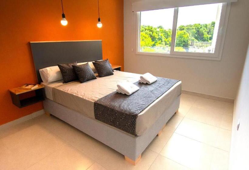 침실 1개 복층 룸, Farnese Apart & Spa Farnese Apart Mar