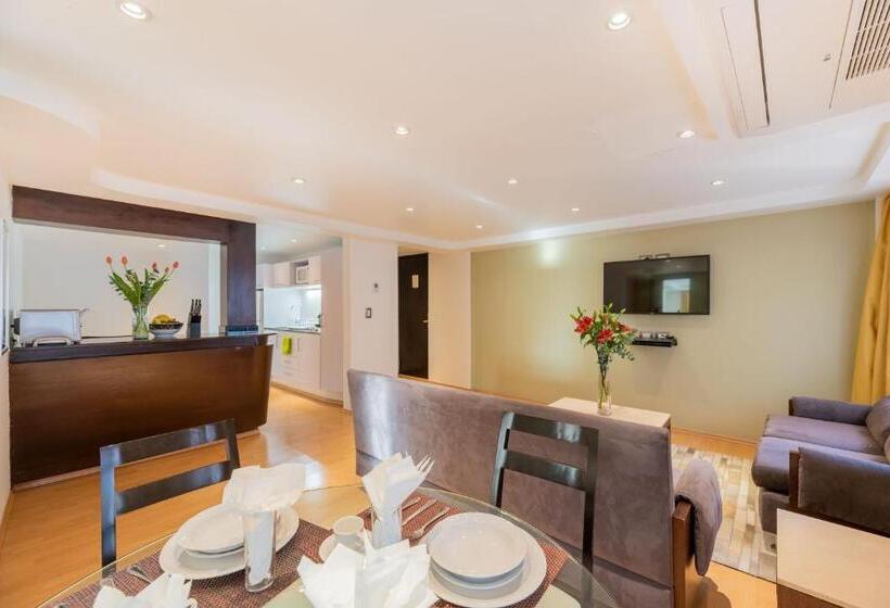 １ベッドルームのデラックスアパートメント, Grand Chapultepec Residencial