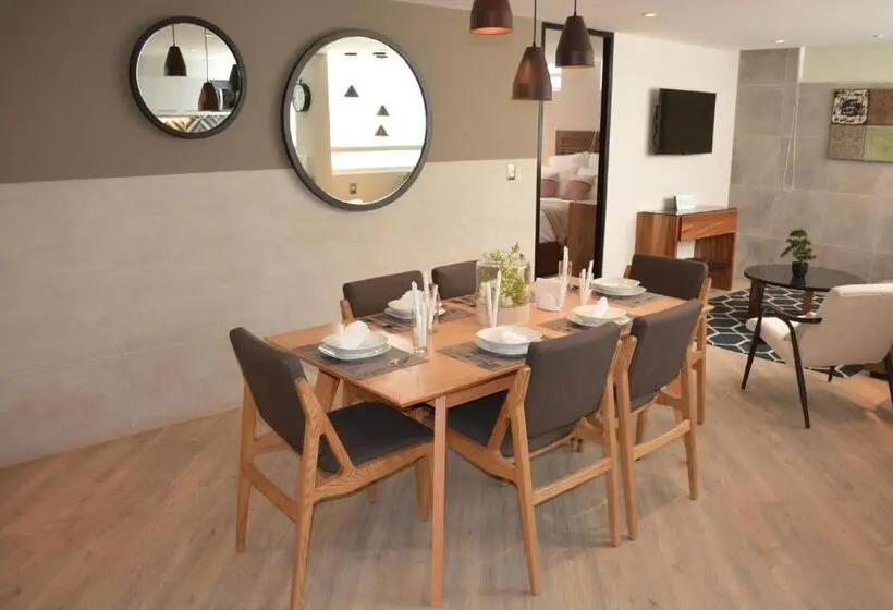 ２ベッドルームアパートメント, Grand Chapultepec Residencial