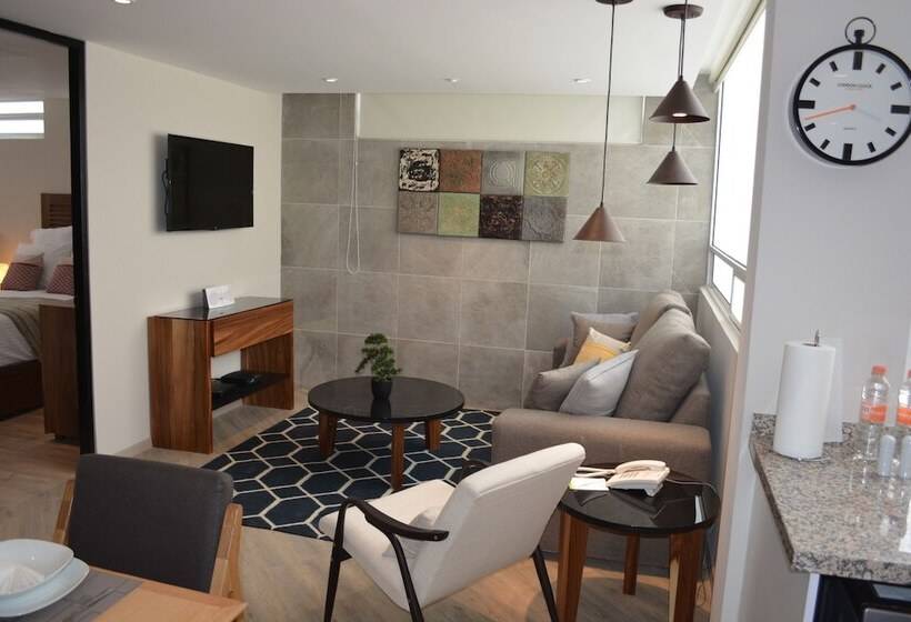 آپارتمان 1 خوابه, Grand Chapultepec Residencial