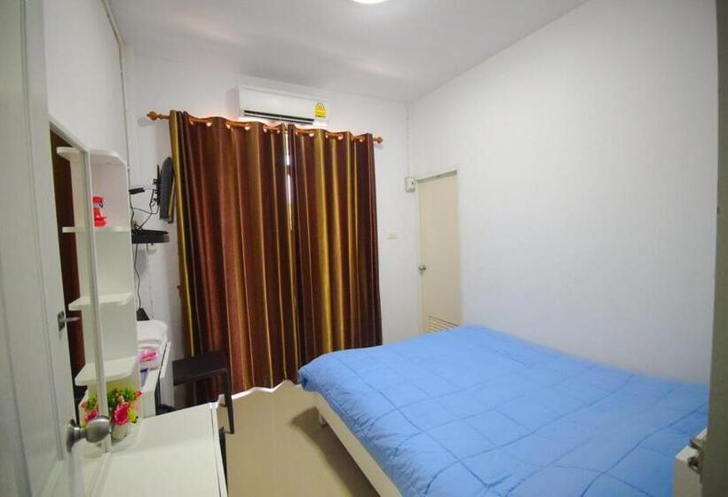 标准间带露台, Jc Guesthouse @ Suratthani Airport